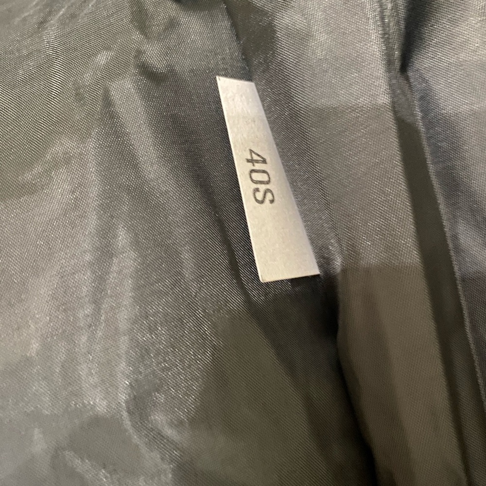 Defense Logistics Agency Garrison Black Double-Breasted All-Weather Trench Coat - Picture 4 of 11
